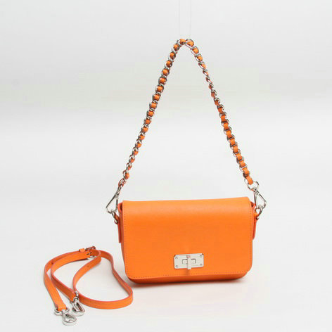 2014 Prada saffiano calfskin shoulder bag BT0830 dark orange - Click Image to Close